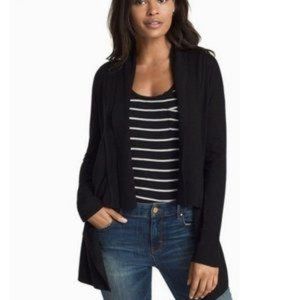 White House Black Market Ribbed Knit Cardigan Sweater